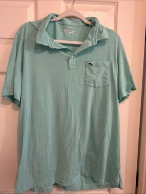 Vineyard Vines Men’s Mint Green Pocket Polo